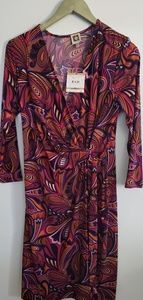 NWT Anne Klein  Wrap Dress size 12